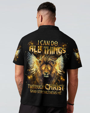 I Can Do All Things Lion Wings Men's All Over Print Shirt - Tlnt2603252