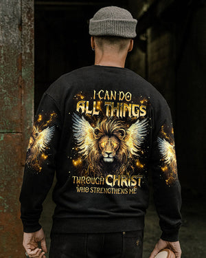 I Can Do All Things Lion Wings Men's All Over Print Shirt - Tlnt2603252