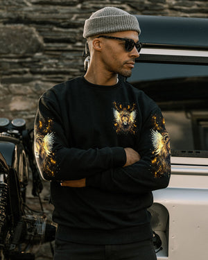 I Can Do All Things Lion Wings Men's All Over Print Shirt - Tlnt2603252