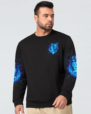 Jesus Dropped The Charges Lion Warrior Men's All Over Print Shirt - Tlnt2606252
