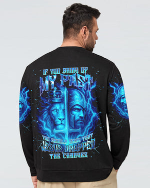 Jesus Dropped The Charges Lion Warrior Men's All Over Print Shirt - Tlnt2606252