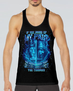 Jesus Dropped The Charges Lion Warrior Men's All Over Print Shirt - Tlnt2606252