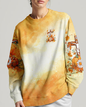 Fall For Jesus He Never Leaves Women's All Over Print Shirt - Tlnt2907242