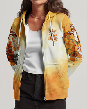 Fall For Jesus He Never Leaves Women's All Over Print Shirt - Tlnt2907242