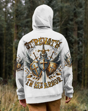 Strength In His Armor Men's All Over Print Shirt - Tlnz0408253