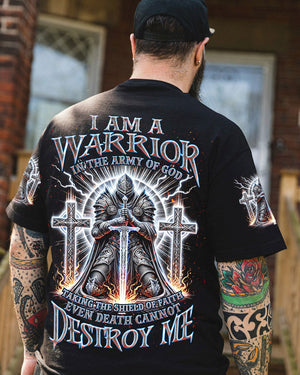 I Am A Warrior In The Army Of God Men's All Over Print Shirt - Tlnz0412242