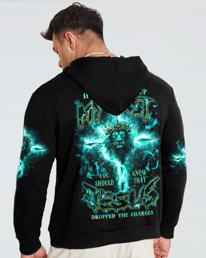 Jesus Dropped The Charges Lion Men's All Over Print Shirt - Tlnz0608244
