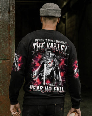 I Will Fear No Evil Warrior Men's All Over Print Shirt - Tlnz1209251