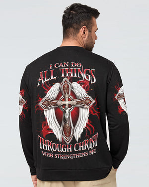 I Can Do All Things Cross Wings Men's All Over Print Shirt - Tlnz1504253