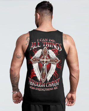 I Can Do All Things Cross Wings Men's All Over Print Shirt - Tlnz1504253