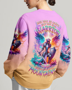 Prayers Can Move Mountains Warrior Wings Women's All Over Print Shirt - Tlnz1612233