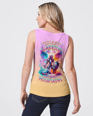 Prayers Can Move Mountains Warrior Wings Women's All Over Print Shirt - Tlnz1612233