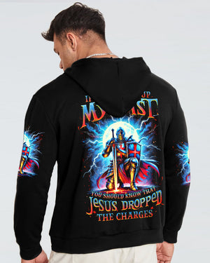 Jesus Dropped The Charges Warrior Men's All Over Print Shirt - Tlnz1707242