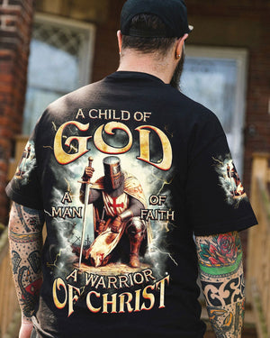 A Warrior Of Christ Men's All Over Print Shirt - Tlnz2202251