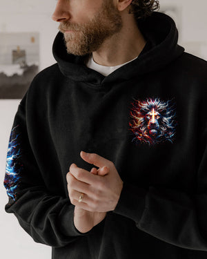 No Matter The Storm Lion Men's All Over Print Shirt - Tlnz2210244