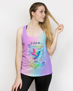 Even In The Darkness Hummingbird Women's All Over Print Shirt - Tlnz2309234