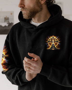He Is Coming Back For Me Lion Warrior Men's All Over Print Shirt - Tlnz2412243