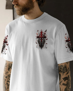 I Am The Son Of A King Cross Men's All Over Print Shirt - Tlnz2706243