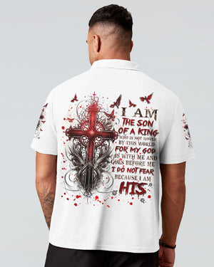 I Am The Son Of A King Cross Men's All Over Print Shirt - Tlnz2706243