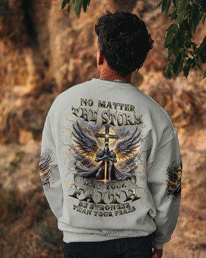 No Matter The Storm Warrior Men's All Over Print Shirt - Tlnz2711243
