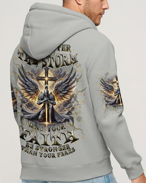 No Matter The Storm Warrior Men's All Over Print Shirt - Tlnz2711243