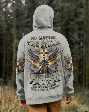 No Matter The Storm Warrior Men's All Over Print Shirt - Tlnz2711243