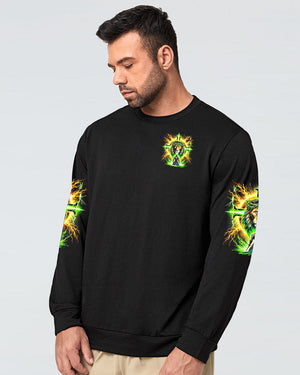 I Only Kneel For One Man Warrior Lion Men's All Over Print Shirt - Tlnz2812242