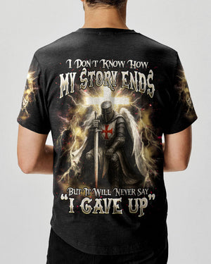 I Don't Know How My Story Ends Warrior Men's All Over Print Shirt - Tlnz2904253