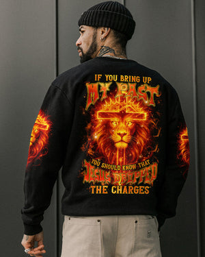 Jesus Dropped The Charges Lion Men's All Over Print Shirt - Tlnz3006253