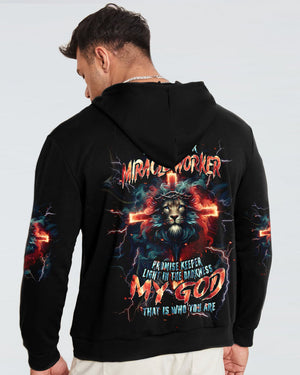 Way Maker Miracle Worker Cross Lion Men's All Over Print Shirt - Tlpq0305242