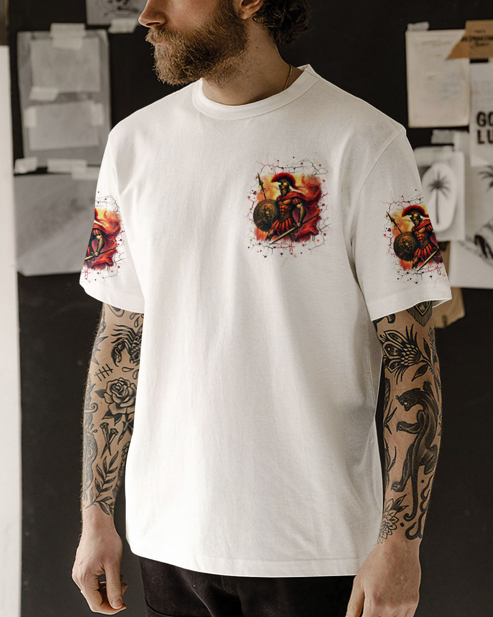 I'm A Warrior Of God Men's All Over Print Shirt - Tlpq1208241