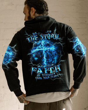 No Matter The Storm Lion Men's All Over Print Shirt - Tlpq1604242