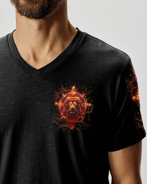 Way Maker Miracle Worker Cross Lion Men's All Over Print Shirt - Tlpq1904244