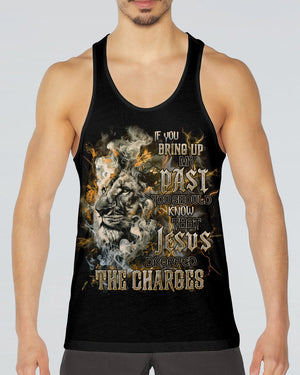 Jesus Dropped The Charges Lion Men's All Over Print Shirt - Tlnt1209242
