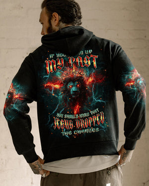 Jesus Dropped The Charges Lion Men's All Over Print Shirt - Tlpq3008242