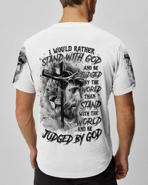 I Would Rather Stand With God Men's All Over Print Shirt - Tltr0411244