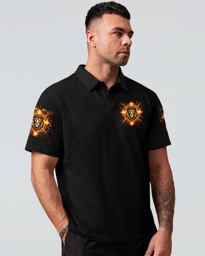 No Matter The Storm Lion Men's All Over Print Shirt - Tltr0512244