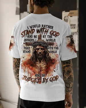 I Would Rather Stand With God Men's All Over Print Shirt - Tltr0711244