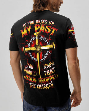 Jesus Dropped The Charges Men's All Over Print Shirt - Tltr1210243