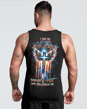 I Can Do All Things Cross Wings Men's All Over Print Shirt - Tltr1701244