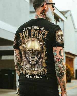 Jesus Dropped The Charges Lion Men's All Over Print Shirt - Tltr2002253