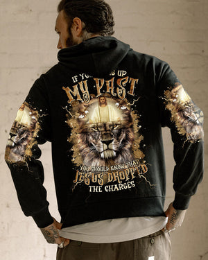 Jesus Dropped The Charges Lion Men's All Over Print Shirt - Tltr2002253