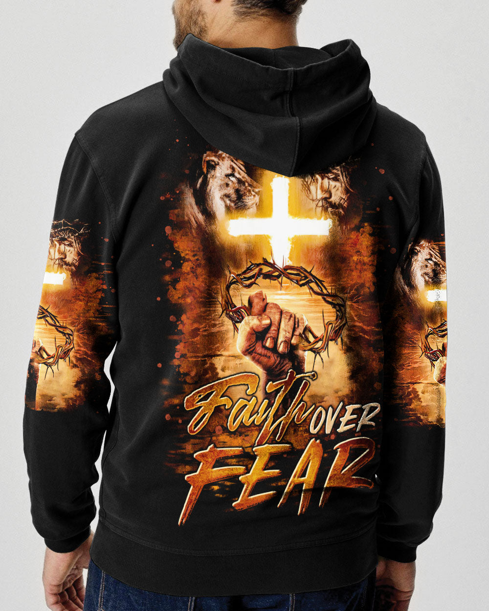 Faith Over Fear Men's All Over Print Shirt - Tltr2102253