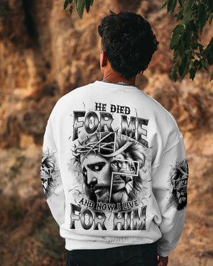 He Died For Me Lion Men's All Over Print Shirt - Tltr2205255