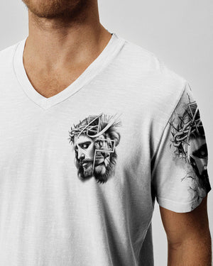 He Died For Me Lion Men's All Over Print Shirt - Tltr2205255