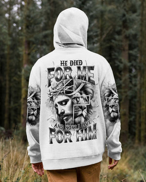 He Died For Me Lion Men's All Over Print Shirt - Tltr2205255