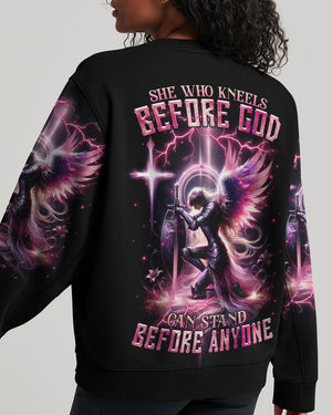 She Who Kneels Before God Women's All Over Print Shirt - Tltr2211233