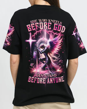 She Who Kneels Before God Women's All Over Print Shirt - Tltr2211233