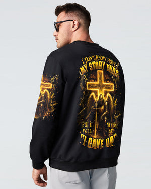 I Don't Know How My Story Ends Warrior Men's All Over Print Shirt - Tltr2404251