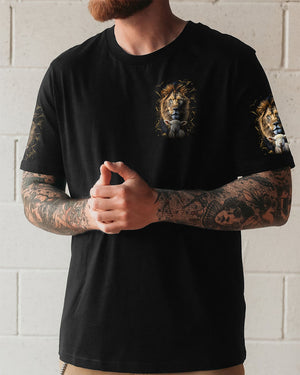 Let Your Faith Be Bigger Than Your Fear Lion Men's All Over Print Shirt - Tltr2908253